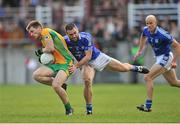19 October 2014;  Liam Silke, Corofin, in action against Jamie Downes, St Michael's. Galway County Senior Football Championship Final, Corofin v St Michael's, Tuam Stadium, Tuam, Co. Galway. Picture credit: Ray Ryan / SPORTSFILE