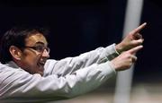 17 April 2007; Pat Fenlon, Derry City manager, shouts instructions to his players. Setanta Cup Group 1, Drogheda United v Derry City, United Park, Drogheda, Co. Louth. Picture credit; David Maher / SPORTSFILE