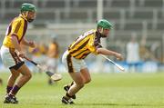 15 April 2007; Eoin Larkin, Kilkenny, in action against Keith Rossiter, Wexford. Allianz National Hurling League Semi - Final, Division 1, Kilkenny v Wexford, Semple Stadium, Thurles, Co. Tipperary. Picture credit; Brendan Moran / SPORTSFILE