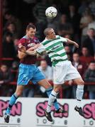 20 April 2007; Tadhg Purcell, Shamrock Rovers, in action against Stephen Bradley, Drogheda United. eircom League Premier Division, Shamrock Rovers v Drogheda United, Tolka Park, Dublin. Photo by Sportsfile