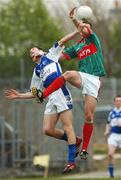 21 April 2007; Barry Moran, Mayo, in action against Brendan Quigley, Laois. Cadbury All-Ireland U21 Football Championship Semi-final, Mayo v Laois, Dr Hyde Park, Co. Roscommon. Picture credit; Paul Mohan / SPORTSFILE