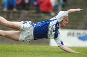 21 April 2007; Donal Kingston, Laois, falls after being fouled. Cadbury All-Ireland U21 Football Championship Semi-final, Mayo v Laois, Dr Hyde Park, Co. Roscommon. Picture credit; Paul Mohan / SPORTSFILE