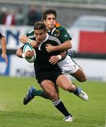 21 April 2007; Kade Poki, New Zealand, is tackled by  Stephan Dippenaar, South Africa. IRB U19 World Cup Final,  South Africa v New Zealand, Ravenhill Park, Belfast, Co. Antrim. Picture credit: Oliver McVeigh / SPORTSFILE