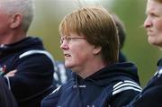 21 April 2007; Cork manager Mary Collins watches the game. Suzuki Ladies National Football League Division 1 Semi-Final, Cork v Mayo, Banagher, Co. Offaly. Picture credit; Matt Browne / SPORTSFILE
