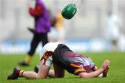 22 April 2007; A despairing Mark Bergin, captain of Kilkenny CBS, after watching his late free go wide. All-Ireland Colleges Senior A Hurling Final, De La Salle, Waterford v Kilkenny CBS, Croke Park, Dublin. Picture credit: David Maher / SPORTSFILE