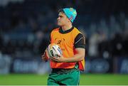 26 October 2013; Dave Heffernan, Connacht, warms up ahead of the game wearing a hat in aid of the ISPCC. Celtic League 2013/14, Round 6, Leinster v Connacht, RDS, Ballsbridge, Dublin. Picture credit: Piaras Ó Mídheach / SPORTSFILE