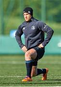 21 October 2014; Leinster's Luke Fitzgerald in action during squad training ahead of their European Rugby Champions Cup, Pool 2, Round 2, match against Castres on Sunday. Leinster Rugby Squad Training, Rosemount, Belfield, Dublin. Picture credit: Ramsey Cardy / SPORTSFILE
