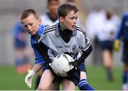 23 October 2014; Conor Fullam, St. Martin De Porres, Aylesbury, in action against Hugh Connors, Scoil Aine, Fettercairn, during the Corn Matt Griffin final. Allianz Cumann na mBunscol Finals, Croke Park, Dublin. Picture credit: Pat Murphy / SPORTSFILE