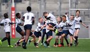 23 October 2014; The St. Martin De Porres, Aylesbury, players celebrate at the final whistle after winning the Corn Matt Griffin final. Allianz Cumann na mBunscol Finals, Croke Park, Dublin. Picture credit: Pat Murphy / SPORTSFILE