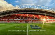 24 October 2014; A general view of Thomond Park before the game. European Rugby Champions Cup 2014/15, Pool 1, Round 2, Munster v Saracens. Thomond Park, Limerick. Picture credit: Diarmuid Greene / SPORTSFILE