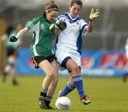 19 April 2007; Orla Conlon, St Josephs, Castlebar, Mayo, in action against Aisling Grealis, Ard Scoil nDeise, Dungarvan, Waterford. Pat The Baker Post Primary Schools All-Ireland Senior C Finals, St Josephs, Castlebar, Mayo v Ard Scoil nDeise, Dungarvan, Waterford, Cusack park, Ennis, Co. Clare. Picture credit: Pat Murphy / SPORTSFILE