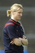 19 April 2007; Cora Staunton, St Josephs, Castlebar, Mayo, coach. Pat The Baker Post Primary Schools All-Ireland Senior C Finals, St Josephs, Castlebar, Mayo v Ard Scoil nDeise, Dungarvan, Waterford, Cusack Park, Ennis, Co. Clare. Picture credit: Pat Murphy / SPORTSFILE