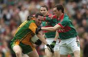 22 April 2007; Brendan Devenney, Donegal, in action against Keith Higgins, Mayo. Allianz National Football League, Division 1 Final, Mayo v Donegal, Croke Park, Dublin. Picture credit: Pat Murphy / SPORTSFILE