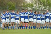 21 April 2007; The Laois team before the start of the game. Cadbury All-Ireland U21 Football Championship Semi-final, Mayo v Laois, Dr Hyde Park, Co. Roscommon. Picture credit; Paul Mohan / SPORTSFILE