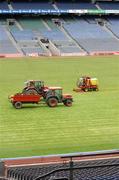 23 April 2007; The scene at Croke Park as work begins on improvements to the pitch. Croke Park, Dublin. Photo by Sportsfile