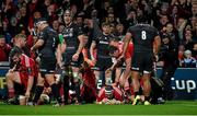 24 October 2014; Dave Kilcoyne, Munster, scores his side's first try. European Rugby Champions Cup 2014/15, Pool 1, Round 2, Munster v Saracens. Thomond Park, Limerick. Picture credit: Diarmuid Greene / SPORTSFILE