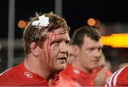 24 October 2014; Munster's Stephen Archer after the game. European Rugby Champions Cup 2014/15, Pool 1, Round 2, Munster v Saracens, Thomond Park, Limerick. Pictuer credit: Diarmuid Greene / SPORTSFILE