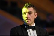 24 October 2014; Brian Carroll, Offaly, during the 2014 GAA GPA All-Star Awards, sponsored by Opel. Convention Centre, Dublin. Picture credit: Brendan Moran / SPORTSFILE