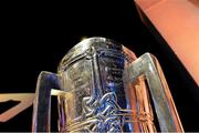 24 October 2014; A detail view of the Liam MacCarthy Cup during the 2014 GAA GPA All-Star Awards, sponsored by Opel. Convention Centre, Dublin. Picture credit: Brendan Moran / SPORTSFILE