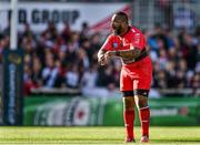 25 October 2014; Mathieu Bastareaud, RC Toulon. European Rugby Champions Cup 2014/15, Pool 3, Round 2, Ulster v RC Toulon, Kingspan Stadium, Ravenhill Park, Belfast, Co. Antrim. Picture credit: Ramsey Cardy / SPORTSFILE