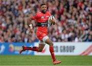 25 October 2014; Delon Armitage, RC Toulon, on the way to scoring his side's second try. European Rugby Champions Cup 2014/15, Pool 3, Round 2, Ulster v RC Toulon, Kingspan Stadium, Ravenhill Park, Belfast, Co. Antrim. Picture credit: Oliver McVeigh / SPORTSFILE