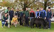 25 October 2014; The AIB Leinster GAA Club Championship was launched today, hosted by Irish National Stud and Gardens. Pictured at the launch are club captains, from left, Brendan Murphy, Rathvilly, Co. Carlow, Joe McCormack, Emmet Og Killoe, Co. Longford, Dessie Brennan, Eadestown GAA, Kenneth Garry, vice-captain, Rhode, Co. Offaly, Cahir Healy, Portlaoise, Co. Laois, John Doran, St. Mullins, Co. Carlow, Dan Currams, Kilcormac/Killoughey, Co. Offaly, Richard Coady, Mount Leinster Rangers, Co. Carlow, Conor Jordan, Raharney, Co. Westmeath, Niall McKeigue, Navan O'Mahony's, Co. Meath, and Alan Delaney, Rathdowney Erril, Co. Laois. Irish National Stud and Japanese Gardens, Tully, Co. Kildare. Picture credit: Pat Murphy / SPORTSFILE