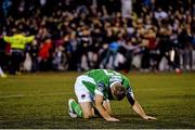 24 October 2014; Dan Murray, Cork City, dejected after his side conceded the second goal of the game. SSE Airtricity League Premier Division, Dundalk v Cork City, Oriel Park, Dundalk, Co. Louth. Picture credit: Ramsey Cardy / SPORTSFILE