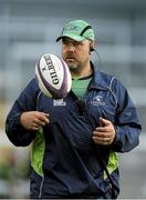 25 October 2014; Connacht rugby assistant coach Dan McFarland. European Rugby Challenge Cup 2014/15, Pool 2, Round 2, Exeter Chiefs v Connacht, Sandy Park, Exeter, England. Picture credit: Phil Mingo / SPORTSFILE
