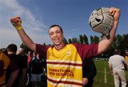 28 April 2007; Dermot Murnane, Bruff, celebrates victory. AIB League Division 3 Final, Wanderers v Bruff, Templeville Road, Dublin. Picture credit: Ray McManus / SPORTSFILE