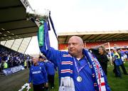 28 April 2007; Linfield manager David Jeffrey celebrates with the Gibson Cup. Carnegie Premier League, Linfield v Crusaders, Windsor Park, Belfast, Co. Antrim. Picture credit; Oliver McVeigh / SPORTSFILE