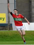 26 October 2014; Jody Merrigan, Rathnew celebrates after scoring his side's first goal. AIB Leinster GAA Football Senior Club Championship, First Round, Rathnew v Rathvilly, County Grounds, Aughrim, Co. Wicklow. Photo by Sportsfile
