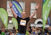 27 October 2014; Laszlo Barkoczi, Republic of Ireland, on his way to finishing the SSE Airtricity Dublin Marathon 2014. Merrion Square, Dublin. Picture credit: Ray McManus / SPORTSFILE