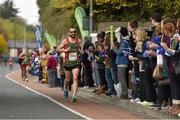 27 October 2014; Kenneth O' Regan, Rep Ireland, Clonakilty Road Runners A.C., in action during the SSE Airtricity Dublin Marathon 2014. Milltown Road, Dublin. Picture credit: Barry Cregg / SPORTSFILE
