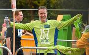27 October 2014; Emmet Malone, Republic of Ireland, after finishing the SSE Airtricity Dublin Marathon 2014.  Picture credit: Ray McManus / SPORTSFILE