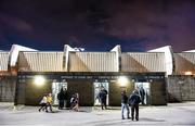 27 October 2014; Patrons arrive at Parnell Park ahead of the game. Dublin County Senior Football Championship Final, St Oliver Plunketts Eogha Rua v St Vincent's. Parnell Park, Dublin. Picture credit: Stephen McCarthy / SPORTSFILE