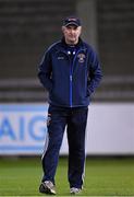 27 October 2014; St Vincent’s manager Tommy Conroy ahead of the game. Dublin County Senior Football Championship Final, St Oliver Plunketts Eogha Rua v St Vincent's. Parnell Park, Dublin. Picture credit: Stephen McCarthy / SPORTSFILE