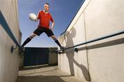1 May 2007; A host of top GAA footballers showcase the adidas Predator absolute versus F50 Tunit campaign ahead of this year's football championship. On the Predator absolute boots team is Kieran Donaghy, Kerry. Parnell Park, Dublin. Picture credit: Brendan Moran / SPORTSFILE