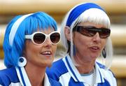 5 May 2007; Laois fans Breda Tierney, left, from Ballyroan, and Cathy Rogers, from Portlaoise, at the game. Cadbury All-Ireland U21 Football Final, Cork v Laois, Semple Stadium, Thurles. Photo by Sportsfile
