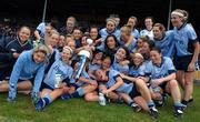 5 May 2007; The Dublin team celebrates at the end of the game after beating Wexford. Suzuki Ladies NFL Division 2 Final, Dublin v Wexford, Semple Stadium, Thurles. Photo by Sportsfile