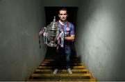 28 October 2014; Christy Fagan, St Patrick's Athletic, ahead of their FAI Ford Cup Final against Derry City on Sunday. FAI Ford Cup Final Media Day - St Patrick’s Athletic, Richmond Park, Dublin. Photo by Sportsfile