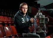 28 October 2014; Sean Hoare, St Patrick's Athletic, ahead of their FAI Ford Cup Final against Derry City on Sunday. FAI Ford Cup Final Media Day - St Patrick’s Athletic, Richmond Park, Dublin. Photo by Sportsfile