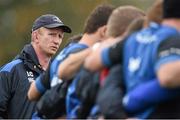 28 October 2014; Leinster forwards coach Leo Cullen during squad training ahead of their Guinness PRO12, Round 7, game against Edinburgh on Friday. Leinster Rugby Squad Training, Rosemount, Belfield, UCD, Dublin. Picture credit: Ramsey Cardy / SPORTSFILE