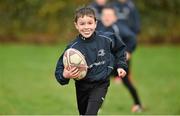 28 October 2014; Eugene O'Reilly during the Leinster School of Excellence on Tour in Athboy RFC. Athboy RFC, Co. Meath. Picture credit: Barry Cregg / SPORTSFILE