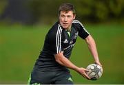 28 October 2014; Munster's Luke O'Dea in action during squad training ahead of their Guinness PRO12 Round 7 game against Cardiff Blues on Saturday. Munster Rugby Squad Training, University of Limerick, Limerick. Picture credit: Diarmuid Greene / SPORTSFILE