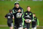 28 October 2014; Munster's Duncan Williams in action during squad training ahead of their Guinness PRO12 Round 7 game against Cardiff Blues on Saturday. Munster Rugby Squad Training, University of Limerick, Limerick. Picture credit: Diarmuid Greene / SPORTSFILE