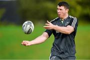 28 October 2014; Munster's Paddy Butler in action during squad training ahead of their Guinness PRO12 Round 7 game against Cardiff Blues on Saturday. Munster Rugby Squad Training, University of Limerick, Limerick. Picture credit: Diarmuid Greene / SPORTSFILE