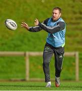 28 October 2014; Munster's Johne Murphy in action during squad training ahead of their Guinness PRO12 Round 7 game against Cardiff Blues on Saturday. Munster Rugby Squad Training, University of Limerick, Limerick. Picture credit: Diarmuid Greene / SPORTSFILE
