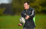 28 October 2014; Munster's Robin Copeland in action during squad training ahead of their Guinness PRO12 Round 7 game against Cardiff Blues on Saturday. Munster Rugby Squad Training, University of Limerick, Limerick. Picture credit: Diarmuid Greene / SPORTSFILE