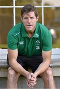 29 October 2014; Ireland forwards coach Simon Easterby following a press conference ahead of their Guinness Series Autumn Internationals against South Africa, Georgia and Australia. Ireland Rugby Press Conference, Drawing Room, Carton House, Maynooth, Co. Kildare. Picture credit: Stephen McCarthy / SPORTSFILE