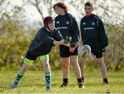 29 October 2014; Eoghan McGrath during the Leinster School of Excellence on Tour in Cill Dara RFC, Cill Dara RFC, Co. Kildare. Picture credit: Barry Cregg / SPORTSFILE
